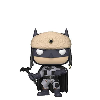 Funko- Pop Heroes 80th-Red Son Batman (2003) Collectible Figure, 37261, Multicolour