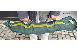 TOKKA Folienkönig® Silosäcke 6 STK, 25,0cm x 100,0cm, mit Tragegriffen und Zurrband