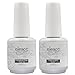 Eleacc 2 x 15ml Nail Art UV/LED Lamp Gel Polish Gelpolish Base Top Coat Primer Foundation Long-lasting