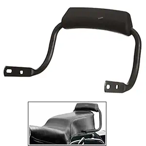 Dhe Best RBP9 Bike Backrest Sleek Support/Back Support Back Rest Black for Royal Enfield Standard Bullet 350 Twin Spark