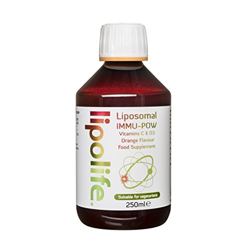 Preisvergleich Produktbild Immu-POW - Liposomal Vitamins C and D3 - 250ml - Lipolife