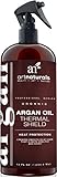 Art Naturals Thermal Hair Protector 236ml - Best Protective Spray against Flat Iron Heat - Contains 100% Organic Argan Oil Preventing Damage, Breakage & Split Ends - Made in the USA - Sulfate Free