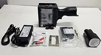 Handheld Intelligent Inkjet Printer Ink Date Coder Coding Machine with LED Screen