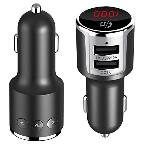 Preisvergleich Produktbild Bluetooth FM Transmitter / Voice Navigation Broadcast / Bluetooth Freisprechfunktion / Bluetooth-Kompatibilität / Car Wireless Charger