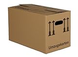umzugskartons kaufen 2 wellig Maße: 650 x 350 x 370 mm / Qualität: 2-wellig