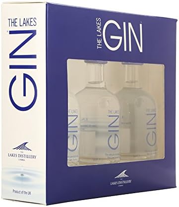 The Lakes Gin Miniature Gift Pack, 3 x 5 cl
