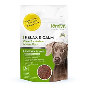 Tomlyn Relax and Calm Chews for Medium and Large Dogs