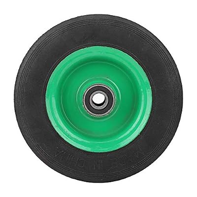 Garosa 6 Ih Wheel Solid Tire Pneu à l'épreuve des explosions Roue résistant à l'usure Pneu à main de qualité industrielle Chariot à roues Trolley Pneu solide 100