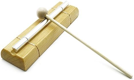 Woodstock Chimes Musical toy Solo Percussion Instrument Meditation Bell Responsive Classroom Bell(1 tube)