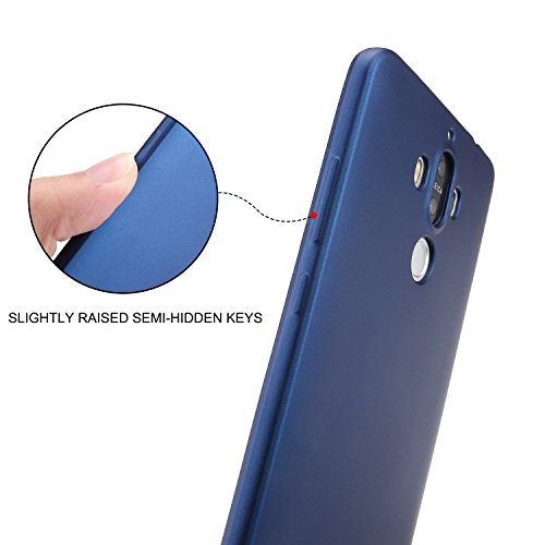 Huawei Mate 9 Funda APICI TPU Silicona Funda Protective Case Ultra Slim Carcasa Anti-huella dactilar Cover para Huawei Mate 9 Azul Real reviews Huawei Mate 9 Funda APICI TPU Silicona Funda Protective Case Ultra Slim Carcasa Anti-huella dactilar Cover para Huawei Mate 9 Azul Real
