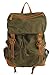 Produktbild KISS GOLD(TM) Canvas Schulrucksack Freizeitasche Laptop Rucksack Armeegrün