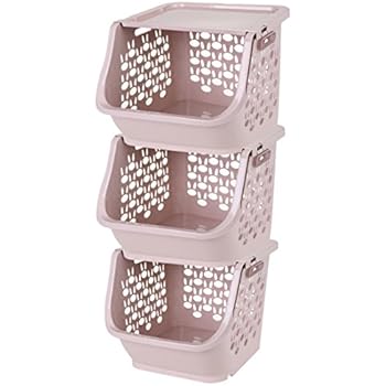 BOROK 3St. Obstkorb Obsthorde Küchenkorb Küchenregal Lagerung