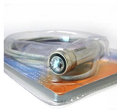 kimberleystore Laptop Combination Security Password Anti-Theft Lock -Sliver