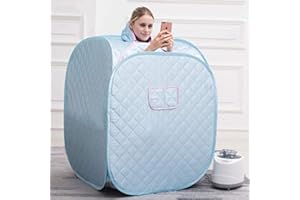 Sauna Portable,Sauna à Vapeur,Sauna portable,Personal Spa at home Perspiration,sauna à vapeur avec appareil vapeur 1,5 L la prévention anti-explosion