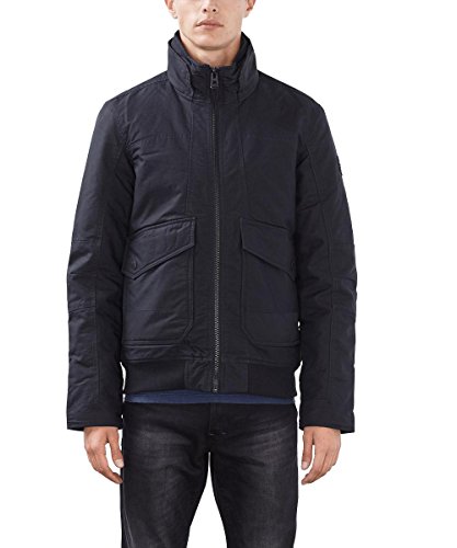 edc by ESPRIT Herren Blouson Jacke 096CC2G002, Gr. X-Large, Schwarz (Black 001)