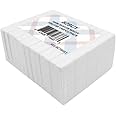 Bzbuy Nail Mini White Buffer Block File 100/180 Grit 2 Sided 130 count