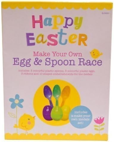 Make Your Own Easter Egg &amp; Spoon Race &amp; Medals by ITP Imports