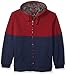 Produktbild U.S. Polo Assn. Men's Standard Colorblock Sherpa Lined Fleece Hoodie, University Red 6381, 2X