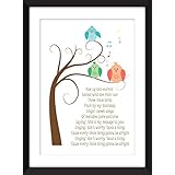 Bob Marley Three Little Birds Ungerahmter Druck