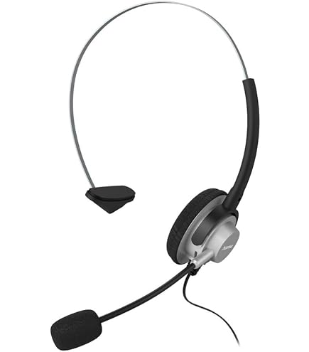 Hama - Cuffia HS-P350 ad archetto con microfono, stereo, connessione jack 4 pin e adattatore 2 x jack 3,5 mm, controllo volume, mute