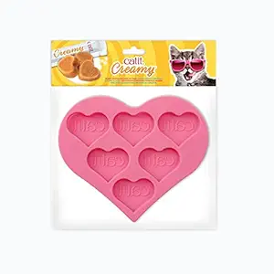 Catit Creamy Ice Pops Silicone Tray, Frozen Cat Treat Tray