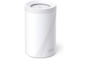 ‎TP-LINK TP-Link Deco BE65 (1-Pack), Mesh Router WiFi 7 BE9300, Trójzakresowy 2.4GHz/5GHz/6GHz, 4× Porty 2.5G, AI do bezproblemowego roamingu, Niskie opóźnienia, HomeShield, Współpracuje z Alexa, Biały
