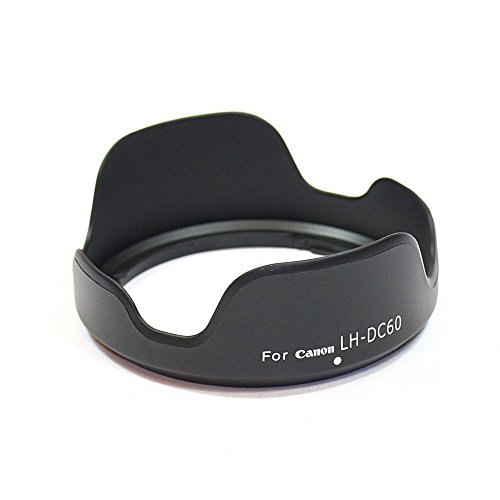 LH-DC60 Pare-soleil pour objectif Canon PowerShot SX30 IS   SX40 HS   SX50 HS Pare-soleil