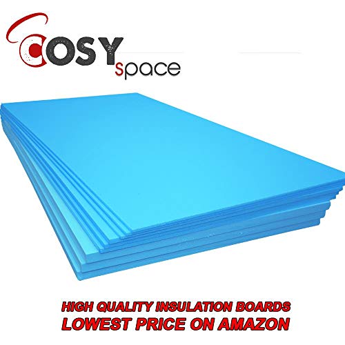 Buy Electric Underfloor Heating Insulation XPS Foam Boards 10mm (Non