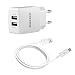 Produktbild Ladegerät 2,1A + Micro USB Kabel für Samsung Galaxy S4 / S6 / Note 4 5 / S7 Edge / A5,HuaWei,Nexus,LG G8,HTC One m8,Motorola,Nokia,Mehr …