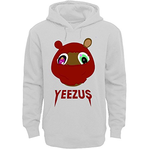 Yeezus Kanye Reaper Skull West Tour Boys Hoodies Sweatshirt White