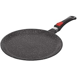 CREPIERE 32CM MANCHE AMOVIBLE FONTE D'ALU REV. ANTI-ADHERENT INDUCTION KAISER