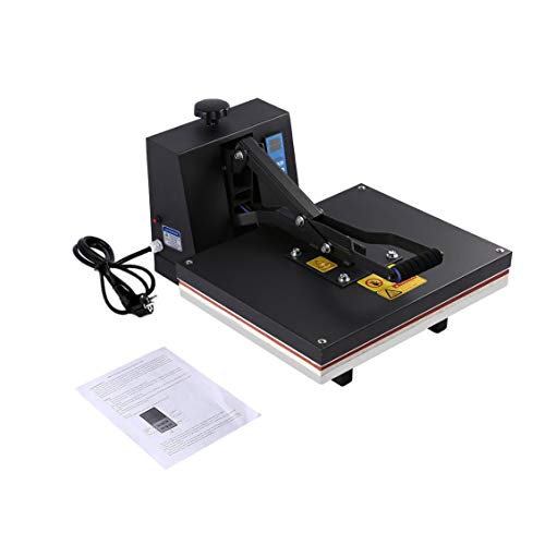 40 x 50cm High Pressure Flat Heat Press Machine Printer Transfer Sublimation for T-Shirt Print Heat Platen Printing Machine