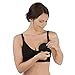 Carriwell Black Washable Breast Pads (Pack of 6)