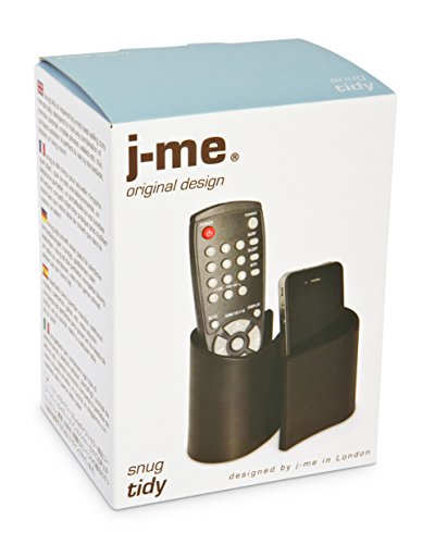 j-me JM1022BLA Aufbewahrung, Halter Snug Tidy für Fernbedienung, Handy, Brillen, schwarz - 5