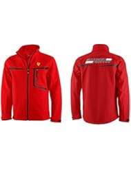 Ferrari F1 adultos Softshelljacke, todo el año, unisex, color Rojo - rojo, tamaño XXL