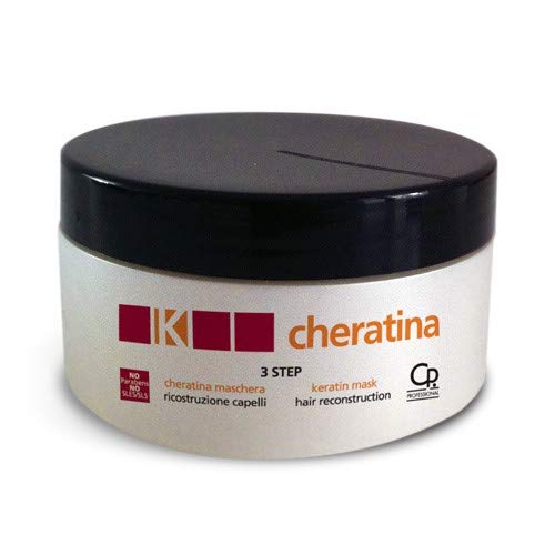 K-Cheratina - Maschera Ricostruzione - Trattamento Professionale con Cheratina per Ristrutturazione Capelli Danneggiati - Favorisce la Rigenerazione - 300 ml