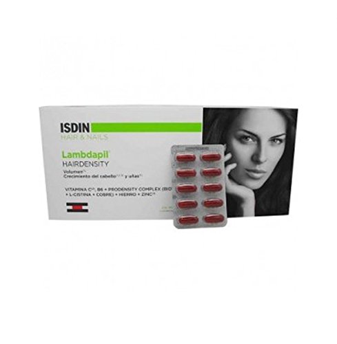 Isdin - Crecimiento cabello y uñas hairdensity lambdapil