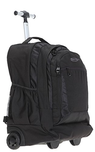 BESTWAY Trolley DRIVE PACKER Rucksacktrolley Trolly Laptoptrolley Schultrolley (Schwarz)