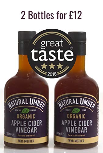 Organic apple cider vinegar with mother