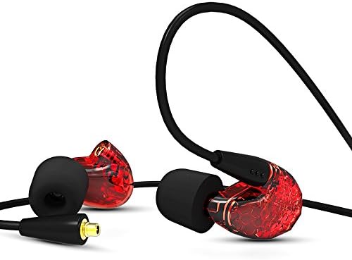 Tingker T100 Sound Isolating Earphones Single High Definition MicroDrive In-Ear Monitor with Microphone - Noise-Isolating Headphones