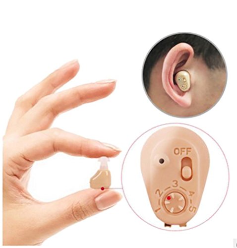 Preisvergleich Produktbild HSDMF Mini Unsichtbare HöRgeräT HöRhilfe LautstäRkeregler PersöNliche Sound-VerstäRker, UnterstüTzung FüR ÄLtere Taube HöRverlust GehöR HöR