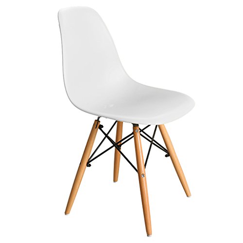 Bar Stools Dining Chair Home Computer Chair / Solid Wood Chair Leisure Chair Chair Chair Ergonomic Chair Office Chair Bar chair ( Color : White )