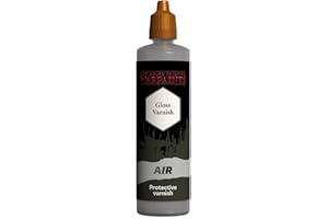 The Army Painter Airbrush Gloss Varnish, 100 ml Tropfflasche, Acrylfarbe, Airbrush-Lack für Airbrush- und Malerei, Wargaming-Miniaturen, perfekt für Tisch-Brettspiele