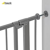 Hauck 597101 – Türschutzgitter Trigger Lock Safety Gate, silber, 75-81cm, Verlängerung separat erhältlich - 2