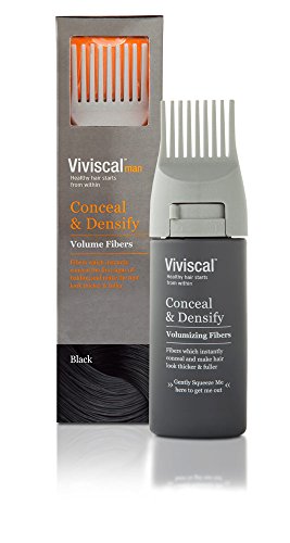 Viviscal - Black Hair Fibres with Applicator for Menith Applicator for Men