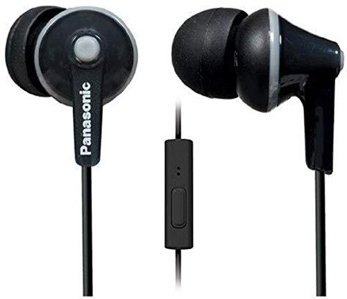 Panasonic ErgoFit RP-TCM125 - Auriculares in-ear, negro