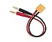 Price comparison product image MakerStack XT60 to 4.0mm Banana Plug Balance Charge Cable Adapter Connectors for RC Helicopter Quadcopter XT60 Lipo Battery Plug Charge