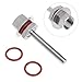 Produktbild Nysunshine4"Edelstahl-Stem Thermowell Kit mit 1/2 ' Lock Nut und Silikon-O-Ringen