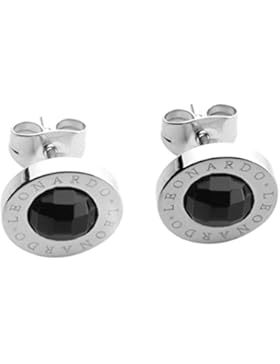 Leonardo Jewels Damen Ohrstecker Matrix Edelstahl Glas