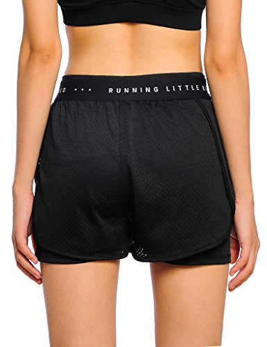 JIMMY DESIGN Damen Sport Shorts 2 in 1, S – XXXL - 5